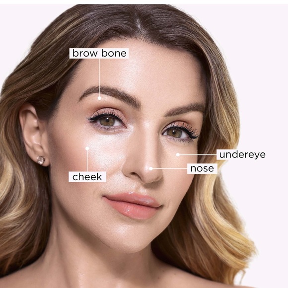 BNIB TARTE JUICY GLOW HIGHLIGHTER IN CHAMPAGNE GLOW - Picture 5 of 10